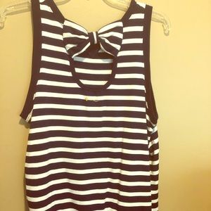 Kate Spade Bow Back Tank